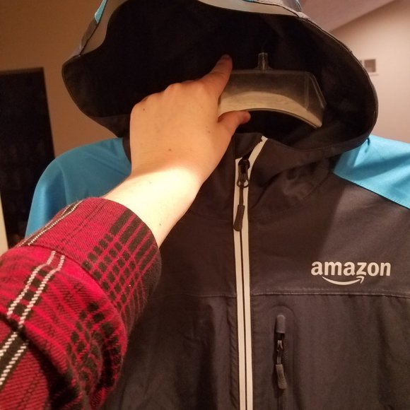 Amazon Jackets & Coats Amazon Prime Rain Shell Hooded Jacket By Luly Yang Mens 2xl Poshmark